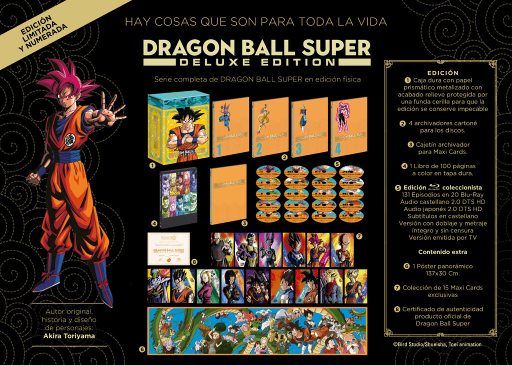 Dragon Ball Super Deluxe Edition. Bluray