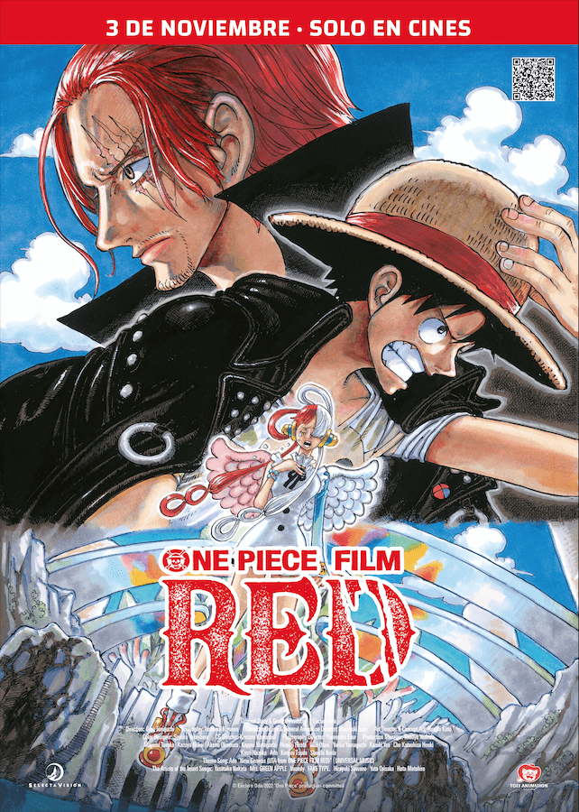 ¡One Piece Film Red alcanza los 15 mil millones de yenes en Japón!