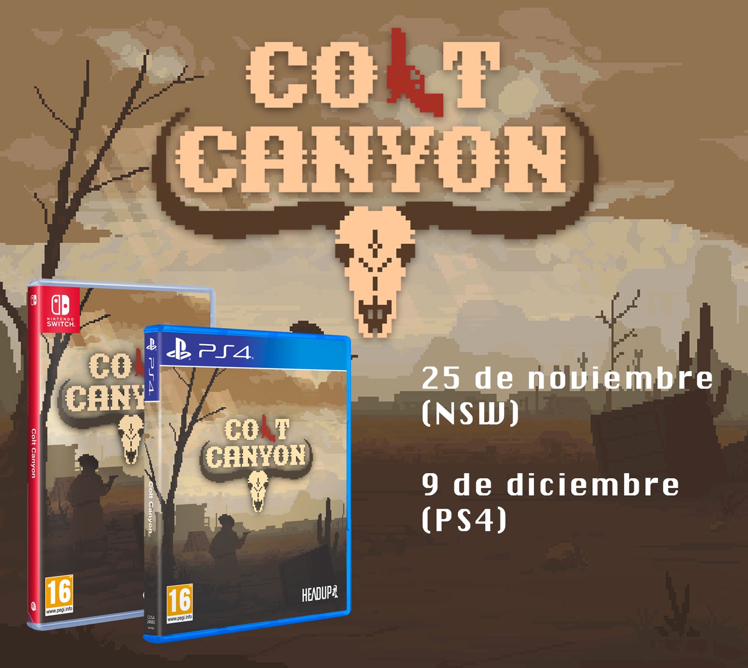 Selecta Play traerá Colt Canyon para Nintendo Switch y PS4