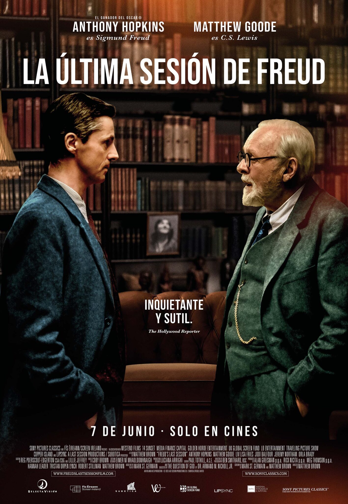 Poster - La última sesión de Freud