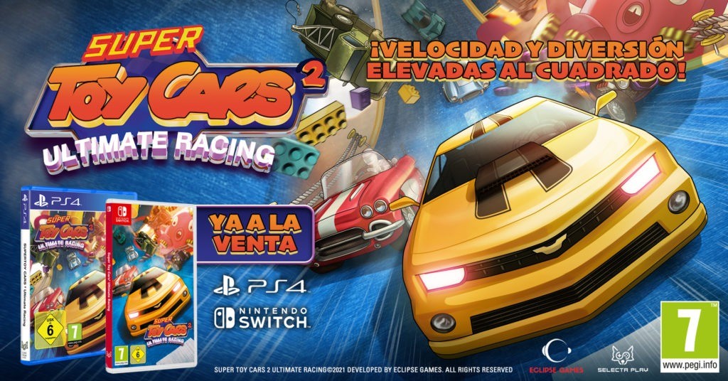 Super Toy Cars 2 Ultimate Racing, diversión elevada al cuadrado