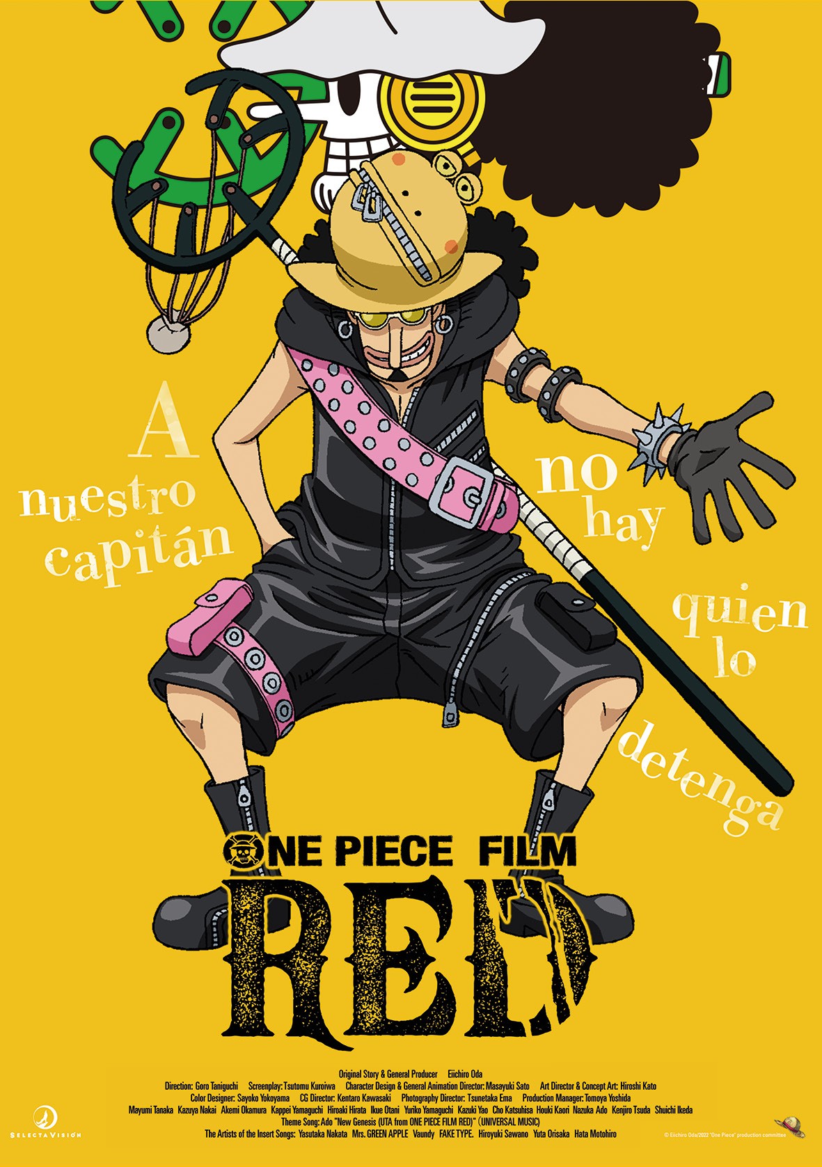 Usopp Póster Personajes One Piece Film Red